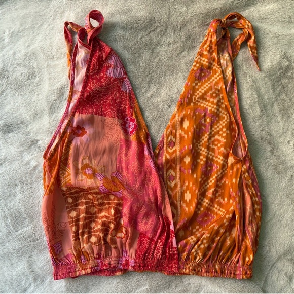 NWT Free People Tied to You Tank Lemonade Combo Size S - Picture 10 of 11